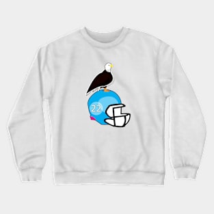 eagle and helmet Crewneck Sweatshirt